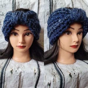 Chunky Wool Crochet Ear Warmer